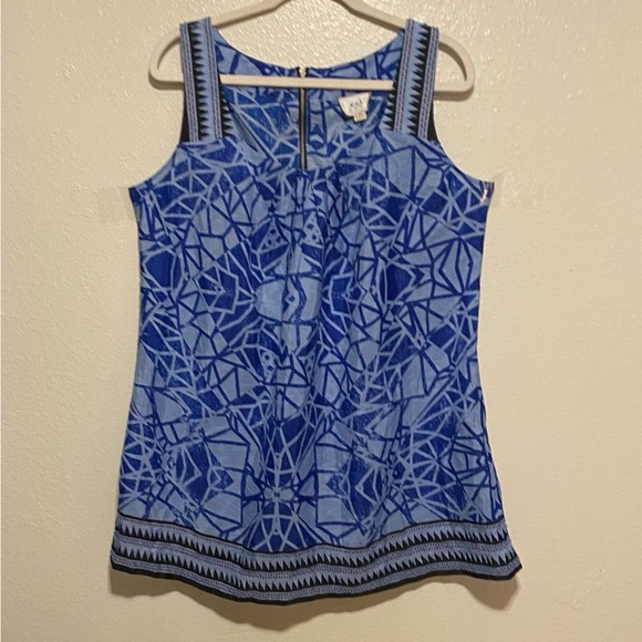 ECI New York Geo Print Summer Sleeveless Dress - Picture 2 of 7